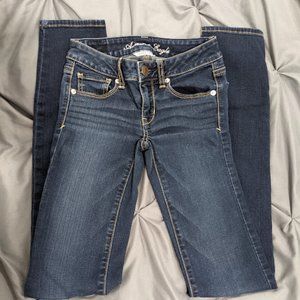 American Eagles Outfitters size 00 long super skinny stretch Jean